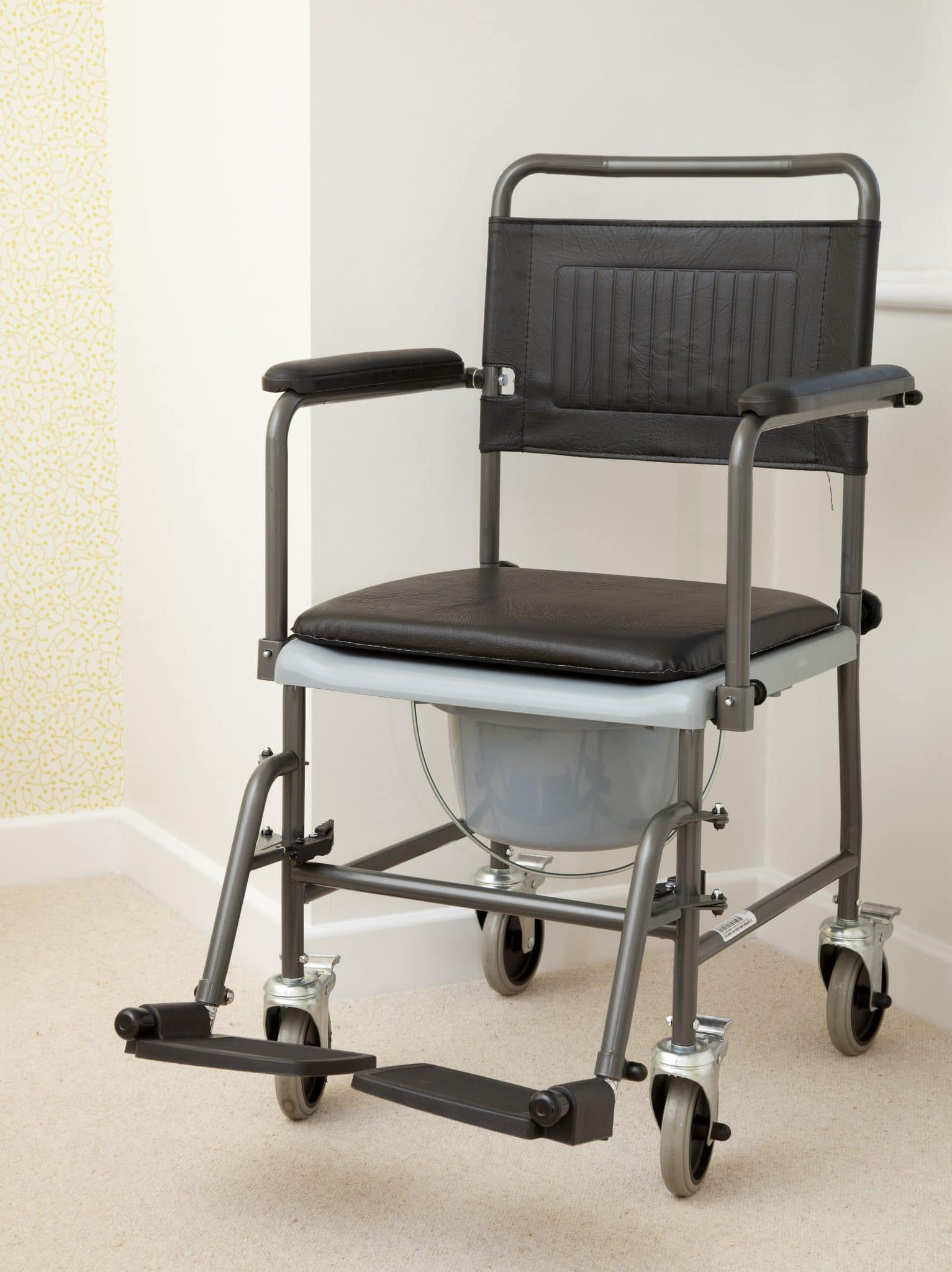 Mobile Commode Chair Felgains