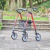 NRS Adjustable Four Wheel Rollator Outdoors