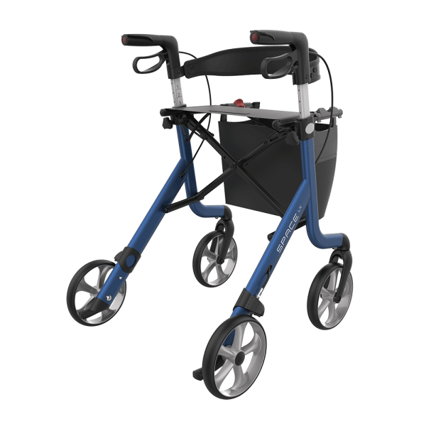 Space LX Walking Frame Electric Blue