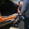 Mirage Folding Mobility Scooter in Car Boot