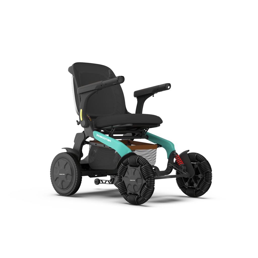 Robooter Electric Wheelchair in Lake Green
