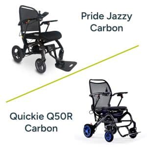 Pride Jazzy Carbon vs Quickie Q50R Carbon