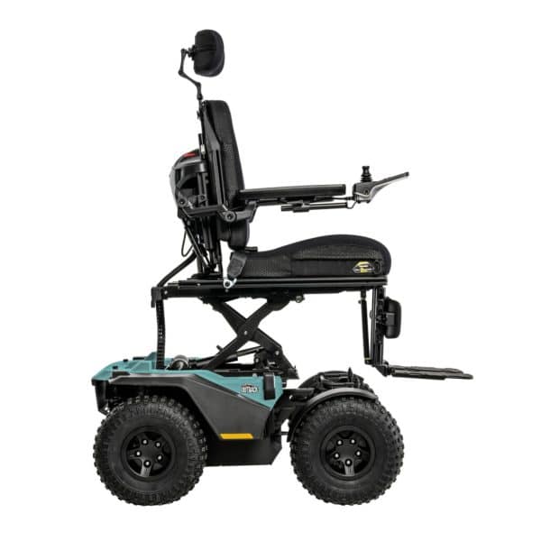 Quantum Outback All Terrain Powerchair Blue