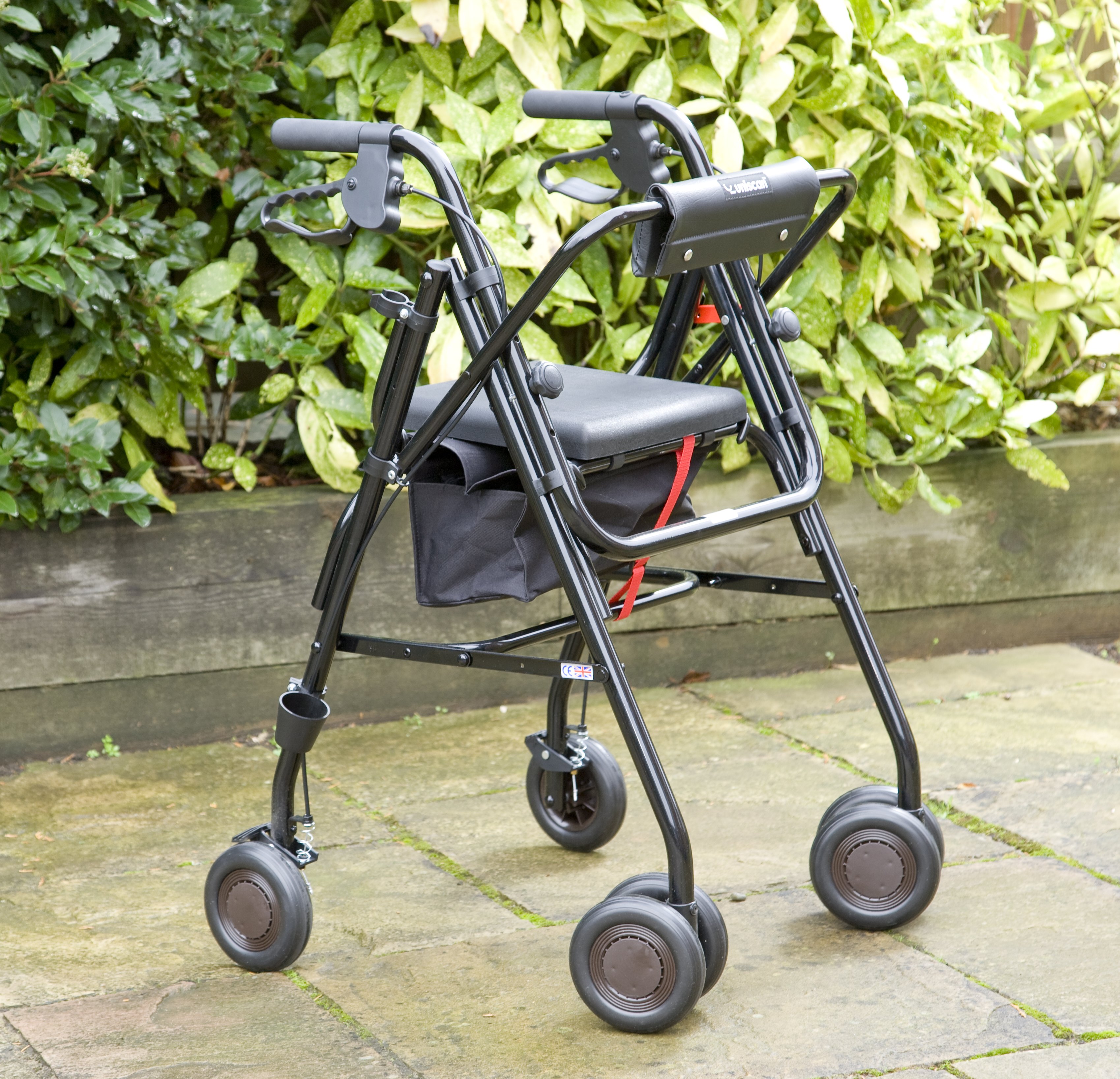 Gliderplus Adjustable Four-Wheeled Walker - Mobility Aids - Felgains