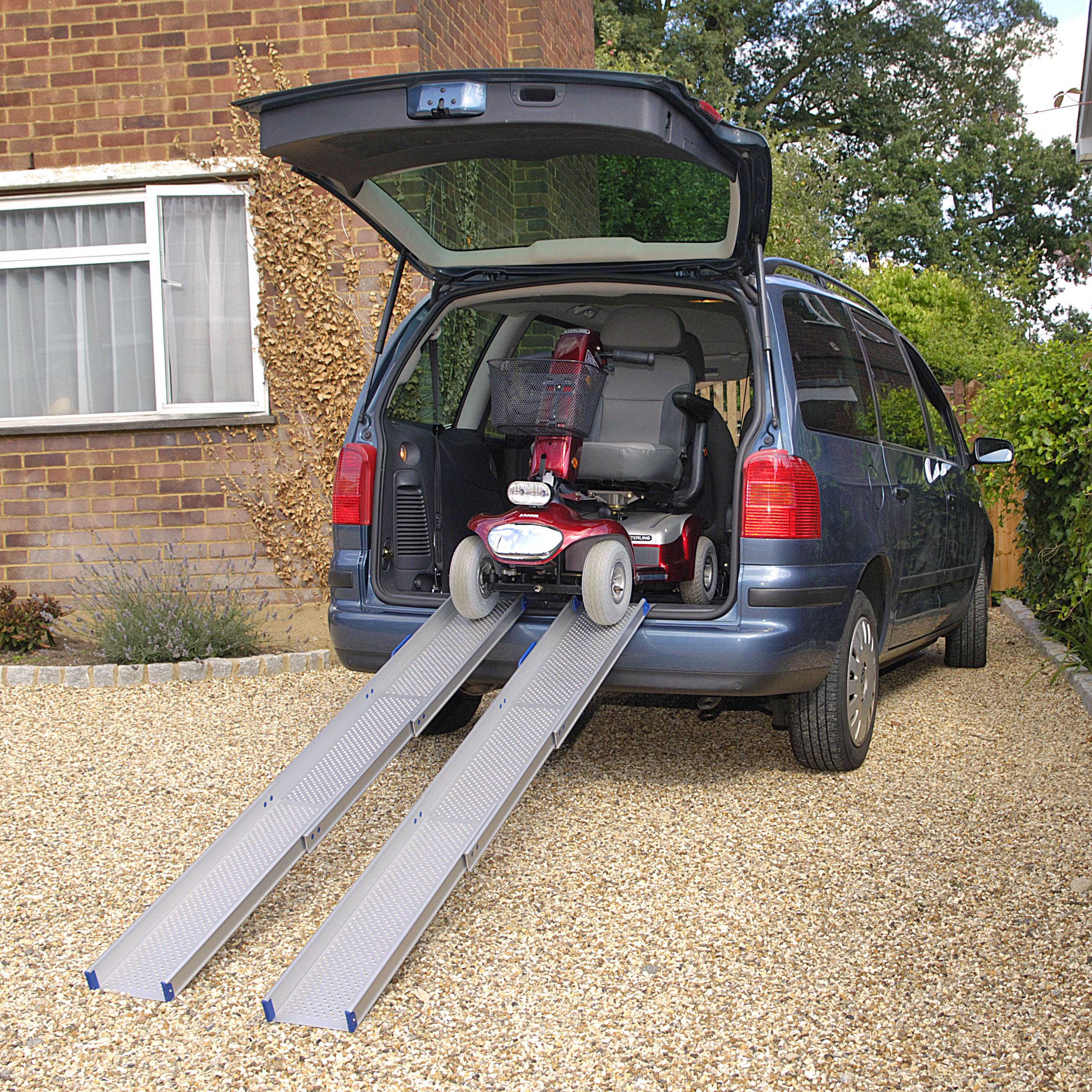 Perfolight Telescopic Ramp – Load Scooter into Car – Felgains